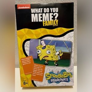 What do you MEME, Family Edition “SquarePants SpongeBob”. Board game😍💛